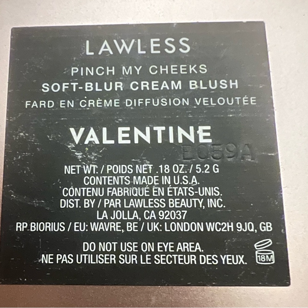 New Lawless pinch my cheeks soft blur cream blush - Picture 3 of 7